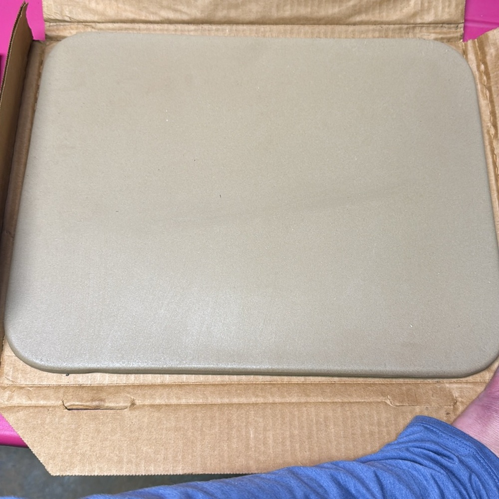 *New* Pampered Chef Rectangular Baking Stone Large 12 x 15 Stoneware Ceramic